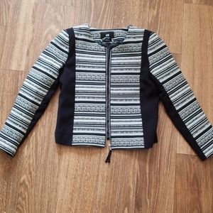 H&M zip up jacket stylish gently used
